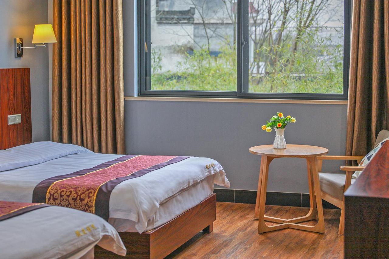 Huangshan North Station Huiting Boutique Hostel Shangchanglin Eksteriør billede
