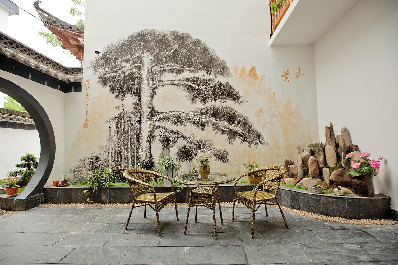 Huangshan North Station Huiting Boutique Hostel Shangchanglin Eksteriør billede